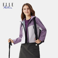 ELLE Active 女士短款连帽风衣 工装风休闲上衣