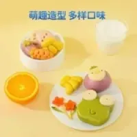 小鹿蓝蓝 限时1小时！果蔬造型小馒头 180g*20个