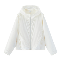  Semir/森马 透气 女士防晒衣 奶白10536 M