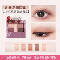 88VIP：CANMAKE 五色眼影盘日常淡妆细闪珠光卧蚕盘腮红综合盘