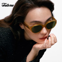 FAKEME 达人专属 复古板材防紫外线猫眼太阳镜