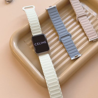适用小米手环9pro张婧仪同款红米watch6双色强磁吸硅8pro红米54等