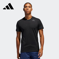 adidas AERO 3S TEE 男子运动T恤 FL4309 黑色 S