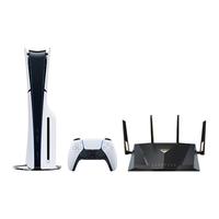 索尼(SONY)PS5 Slim 光驱版 游戏机+华硕(ASUS)RT-BE88U WiFi7路由器
