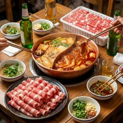 牛鲜尊 &大伊 山东黄牛原切牛肉卷 净重2斤
