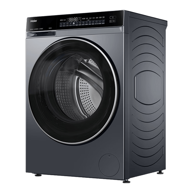 海尔 云溪4.0系列 XQG100-BLEG582HU1 滚筒洗衣机 10kg 极夜灰