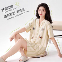 勋阳宇乐 纯棉 睡衣套装 SJ8673女 SJ9518男 L 女(100-120斤)