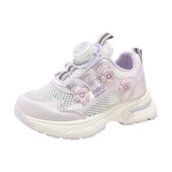 ABCKIDS 儿童网面运动鞋 白紫 34码 内长21.8cm