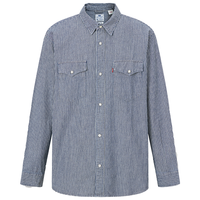  Levi's/李维斯 条纹 男士牛仔衬衫