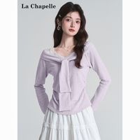  La Chapelle/拉夏贝尔 修身收腰 女士T恤