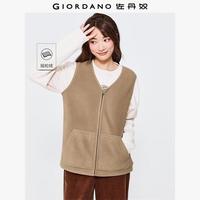  GIORDANO/佐丹奴 摇粒绒 女士马甲