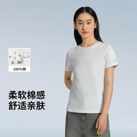 白小T 【松弛感】女士短袖T恤 休闲纯棉百搭