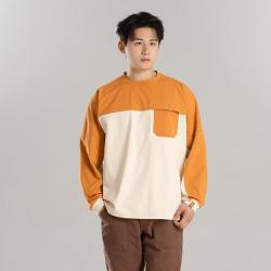 Timberland 男士圆领长袖T恤 休闲运动套头衫