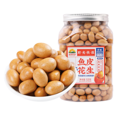 加州原野 鱼皮花生 920g 1罐