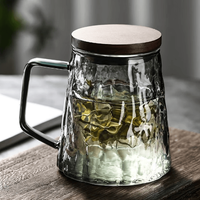 玻璃杯 泡茶杯 茶水分离杯 500mll
