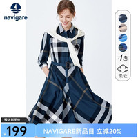 navigare 格子 女士连衣裙