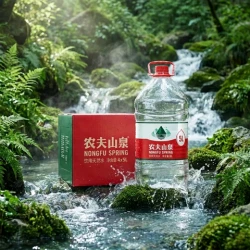 农夫山泉 饮用天然水 5L*4桶*2组