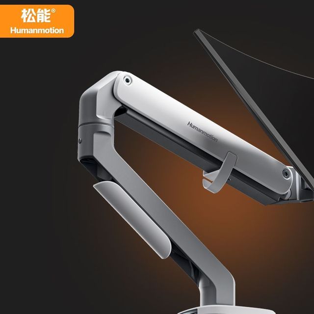 松能 显示器支架电脑显示屏幕机械臂悬臂台式底座vesa免打孔T6-1G