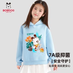 巴布豆 儿童连帽卫衣