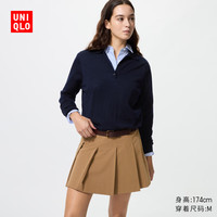  UNIQLO/优衣库 打褶 女士短裤