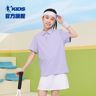 QIAODAN/乔丹 男童短袖POLO衫 冰感速干 2026夏季