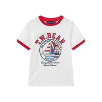 TEENIEWEENIE KIDS 小熊童装纯棉圆领印花短袖T恤