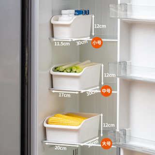 禧天龙 限时一小时！
冰箱食品级保鲜 奶白2个 30*11.5*12cm
