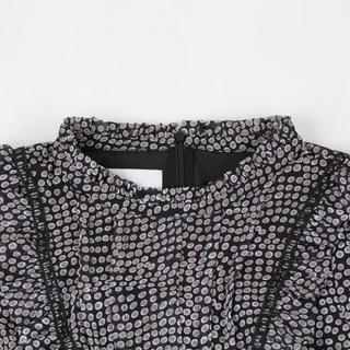  JETEZO/裘堤婼 荷叶边 女士连衣裙 口袋