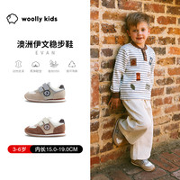 woolly kids woollykids小羊沃利澳洲真皮童鞋春款魔术贴防滑舒适稳步鞋伊文