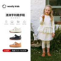 woolly kids woollykids小羊沃利澳洲真皮童鞋春款魔术贴包头透气稳步鞋亨利