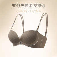 Carey Kay 前扣聚拢内衣女小胸显大加厚文胸收副乳防下垂上托细肩带美背胸罩