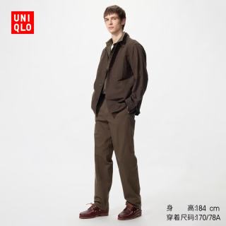 优衣库 男士长裤 488458/38深褐色 76 /165/76A