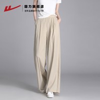 回力 女士阔腿裤 402橄榄