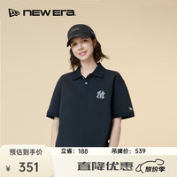 NEW ERA ERA/纽亦华 时尚休闲 男士Polo衫 14385087-藏青色纽约洋基队 XL