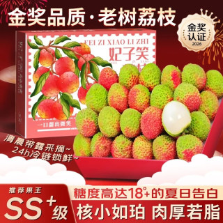 裕琼 荔枝 重4.5斤装丨单果13-18g