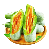 舌尖乡甜 脆甜 羊角蜜甜瓜 整箱5斤 单果250g 净重4.5斤