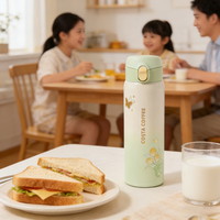 COSTA 咖世家 春日发发系列 316L不锈钢保温保冷水杯 480ml
