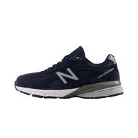 限尺码：new balance NB 美产 990 男女情侣复古潮流藏青运动休闲鞋U990NV4