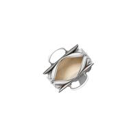 MICHAEL KORS 迈克·科尔斯 Laila 女士中号手提斜挎包 白色