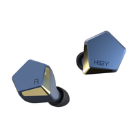 海贝音乐 Project Ace 动圈 入耳式HiFi耳机 蓝金色 3.5mm