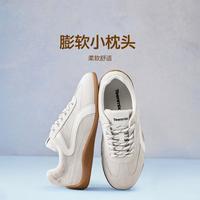天美意 女士复古拼色运动德训鞋 2026春款