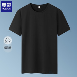 罗蒙 男士夏季薄款纯色t恤（多款可选）