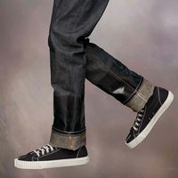 Maison Margiela [尊享特惠]Maison Margiela马吉拉男Tabi分趾高帮帆布鞋单鞋