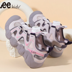LEE KIDS 女宝轻便沙滩凉鞋 粉色 36