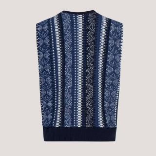 阿迪达斯 Original三叶草 TOUR VEST 针织运动背心 KU6909 2XL