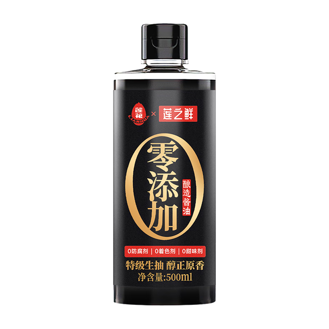 88VIP：莲花 0添加特级酱油 500ml