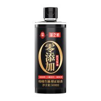 莲花 0添加特级酱油500ml特级酿造生抽家用炒菜红烧凉拌调味瓶装