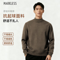 Markless 男士半高领针织衫 0710