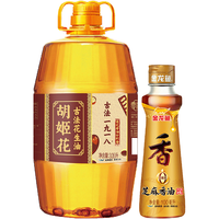 88VIP：胡姬花 古法一九一八花生油 3.06L*1桶+纯芝麻油 100ml*1瓶
