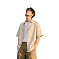  MINISO/名创优品 凉感速干 男士短袖衬衫